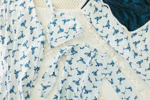 Load image into Gallery viewer, Deep Calls To Deep - Whale Bamboo Pajamas
