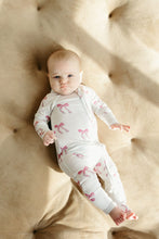 Load image into Gallery viewer, Bow Baby Bamboo Pajamas