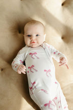 Load image into Gallery viewer, Bow Baby Bamboo Pajamas