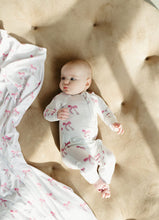 Load image into Gallery viewer, Bow Baby Bamboo Pajamas