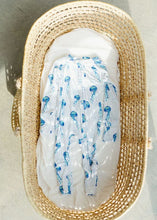 Load image into Gallery viewer, Peanut Butter And Jellyfish Bamboo Baby Pajamas