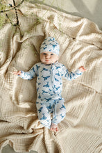 Load image into Gallery viewer, Deep Calls to Deep Whale Knotted Beanie Hat