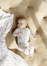 Load image into Gallery viewer, Bow Baby Bamboo Pajamas