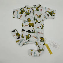 Load image into Gallery viewer, See You Later Excavator Bamboo Pajamas