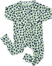 Load image into Gallery viewer, Blue "Booms Blueberry Bamboo Pajamas