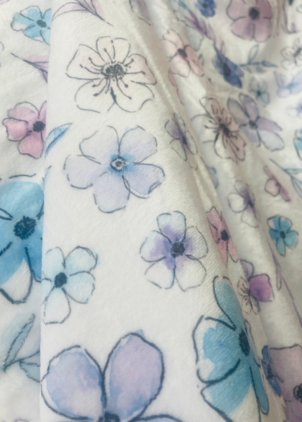 Flowers for Mama Snuggle Blanket (30x40")