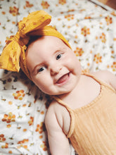Load image into Gallery viewer, Bee My Hunny Bee Swaddle (47"x47") - Wonderfully Made Apparel
