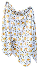 Load image into Gallery viewer, Bee My Hunny Bee Swaddle (47"x47") - Wonderfully Made Apparel