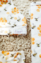Load image into Gallery viewer, Bee My Hunny Bee Swaddle (47"x47") - Wonderfully Made Apparel