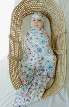 Load image into Gallery viewer, Flowers for Momma Knotted Beanie Hat - Wonderfully Made Apparel