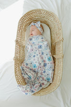 Load image into Gallery viewer, Flowers for Momma Swaddle (47"x47") - Wonderfully Made Apparel
