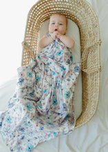 Load image into Gallery viewer, Flowers for Momma Swaddle (47"x47") - Wonderfully Made Apparel