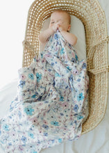 Load image into Gallery viewer, Flowers for Momma Swaddle (47"x47") - Wonderfully Made Apparel