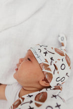 Load image into Gallery viewer, Football Guy Knotted Beanie Hat - Wonderfully Made Apparel