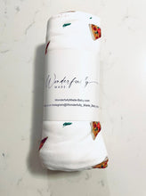 Load image into Gallery viewer, Fresh Pisha (Pizza) Swaddle (47”x 47”) - Wonderfully Made Apparel