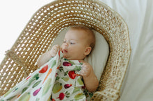 Load image into Gallery viewer, Market Day Vegetable Swaddle (47"x47") - Wonderfully Made Apparel