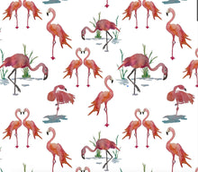 Load image into Gallery viewer, "Mingo" Flamingo Swaddle (47"x47") - Wonderfully Made Apparel