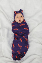 Load image into Gallery viewer, Sail House Lobster Swaddle (47"x47") - Wonderfully Made Apparel