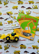 Load image into Gallery viewer, See You Later Excavator Swaddle (47"x47") - Wonderfully Made Apparel