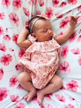 Load image into Gallery viewer, Sweet Girl Floral Swaddle (47"x47") - Wonderfully Made Apparel