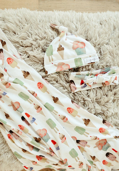 Treats for T Ice Cream Bow - Wonderfully Made Apparel