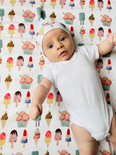 Load image into Gallery viewer, Treats for T Ice Cream Swaddle (47"x47" - Wonderfully Made Apparel
