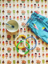 Load image into Gallery viewer, Treats for T Ice Cream Swaddle (47"x47" - Wonderfully Made Apparel
