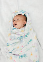 Load image into Gallery viewer, We Are The Dinosaurs Three Layer Snuggle Quilt (47"x47") Pre-Order - Wonderfully Made Apparel