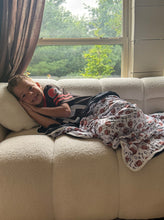 Load image into Gallery viewer, Football Guy Three Layer Snuggle Quilt (47&quot;x47&quot;)
