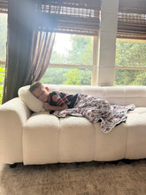 Load image into Gallery viewer, Football Guy Three Layer Snuggle Quilt (47&quot;x47&quot;)
