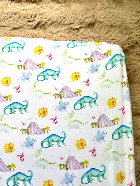 We Are The Dinosaurs Crib Sheet