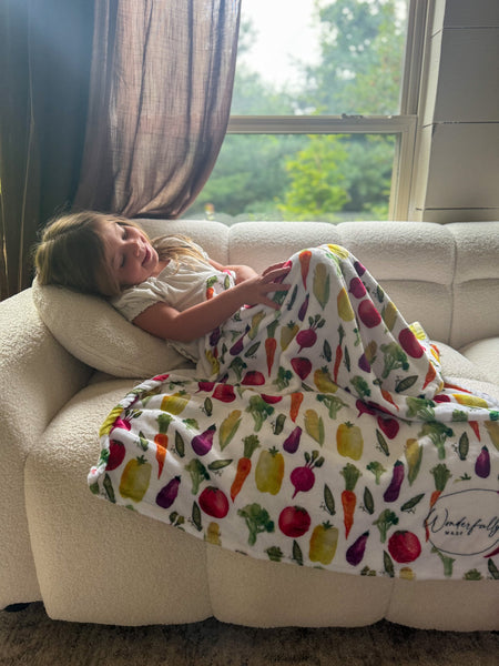 Market Day Snuggle Blanket (30x40