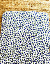 Load image into Gallery viewer, Blue Booms Blueberry Crib Sheet
