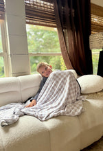 Load image into Gallery viewer, The Finish Line Three Layer Snuggle Quilt (47&quot;x47&quot;)
