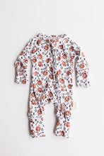 Load image into Gallery viewer, Football Guy Bamboo Baby Pajamas
