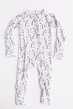 Load image into Gallery viewer, Dreaming of the Zoo Bamboo Baby Pajamas
