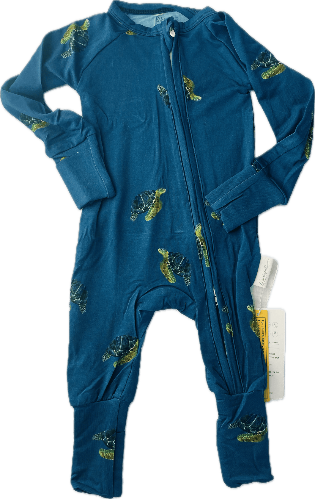 Whoops- FINAL SALE Yurtle the Turtle Bamboo Pajamas