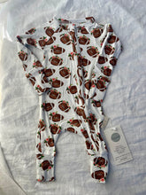 Load image into Gallery viewer, Daddy&#39;s Girl Floral Football Bamboo Pajamas
