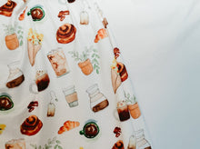 Load image into Gallery viewer, It Takes a Village - Coffee Shop Swaddle (47&quot;x47&quot;) - Wonderfully Made Apparel
