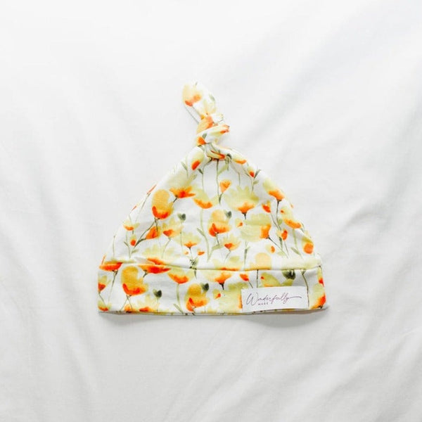 Little Miss Sunshine Knotted Beanie Hat - Wonderfully Made Apparel