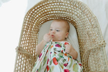 Load image into Gallery viewer, Market Day Vegetable Swaddle (47&quot;x47&quot;) - Wonderfully Made Apparel
