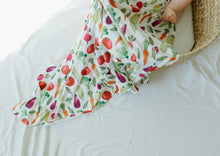 Load image into Gallery viewer, Market Day Vegetable Swaddle (47&quot;x47&quot;) - Wonderfully Made Apparel
