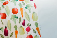 Load image into Gallery viewer, Market Day Vegetable Swaddle (47&quot;x47&quot;) - Wonderfully Made Apparel
