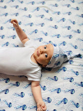Load image into Gallery viewer, Peanut Butter &amp;... Jellyfish Swaddle (47&quot;x47&quot; - Wonderfully Made Apparel

