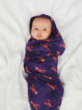 Load image into Gallery viewer, Sail House Lobster Swaddle (47&quot;x47&quot;) - Wonderfully Made Apparel
