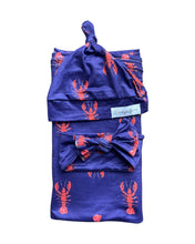 Load image into Gallery viewer, Sail House Lobster Swaddle (47&quot;x47&quot;) - Wonderfully Made Apparel
