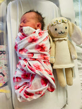 Load image into Gallery viewer, Sweet Girl Floral Swaddle (47&quot;x47&quot;) - Wonderfully Made Apparel
