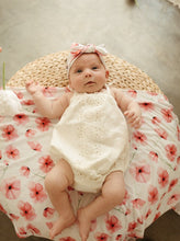 Load image into Gallery viewer, Sweet Girl Floral Swaddle (47&quot;x47&quot;) - Wonderfully Made Apparel
