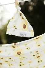 Load image into Gallery viewer, Three Little Sunflowers Bow - Wonderfully Made Apparel
