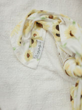 Load image into Gallery viewer, Three Little Sunflowers Swaddle (47&quot;x47&quot;) - Wonderfully Made Apparel
